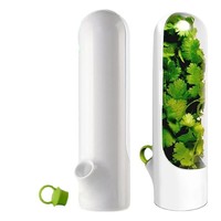 Tasse de conservation de la vanille Stockage de légumes Bac à légumes Le bac à légumes Cuisine Conteneur de stockage des aliments Gardien d'herbes Gadgets de cuisine