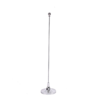 Lot de 2 mini-drapeaux de bureau nationaux, petits drapeaux de table USA avec base de support
