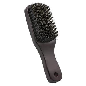 <span class=keywords><strong>Brosse</strong></span> faciale en poils de porc noir pur, alternative au pinceau de rasage en bois profilé, <span class=keywords><strong>brosse</strong></span> de nettoyage portable et écologique pour le toilettage - Product Image 4
