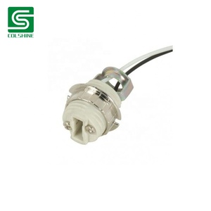 Portalámparas <span class=keywords><strong>G9</strong></span> <span class=keywords><strong>con</strong></span> soporte, enchufe halógeno de cerámica roscado <span class=keywords><strong>con</strong></span> anillo para bombilla <span class=keywords><strong>G9</strong></span> - Product Image 4