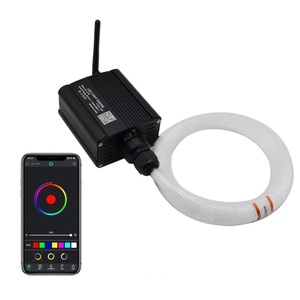 Kit de luz de techo de estrella de techo de fibra óptica <span class=keywords><strong>LED</strong></span> RGB 12V RF H7 forma de bombilla con Control de aplicación para techo de estrella de techo de <span class=keywords><strong>coche</strong></span> - Product Image 5