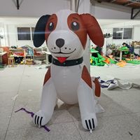 Grand modèle de chien gonflable | Publicité extérieure et décoration d'événement