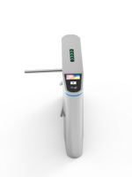 Système de contrôle d'accès biométrique automatique en acier inoxydable IP65 avec tourniquet trépied, système de billetterie et anti-écrêtage pour salle de sport