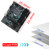 Carte mère de bureau double canal pour ordinateur, chipset B85, LGA 1150, 32 Go, DDR3, LGA1150