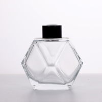 Flacon diffuseur de parfum de luxe 30ml 50ml avec boîte, en verre, de forme unique, pour la vente et l'exportation