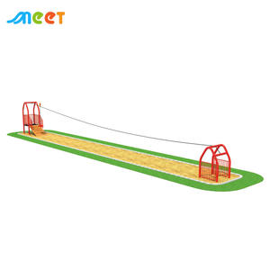 Peralatan Taman Bermain Luar Ruangan MT-QPS004, Wahana Petualangan Anak-Anak, Zip Line, Flying Fox, Peralatan Keamanan Taman Hiburan Komersial - Product Image 4