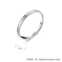 Bague de promesse de mariage en acier inoxydable simple et élégante, forme goutte, bijoux de couple, or 18 carats, pour cadeau femme