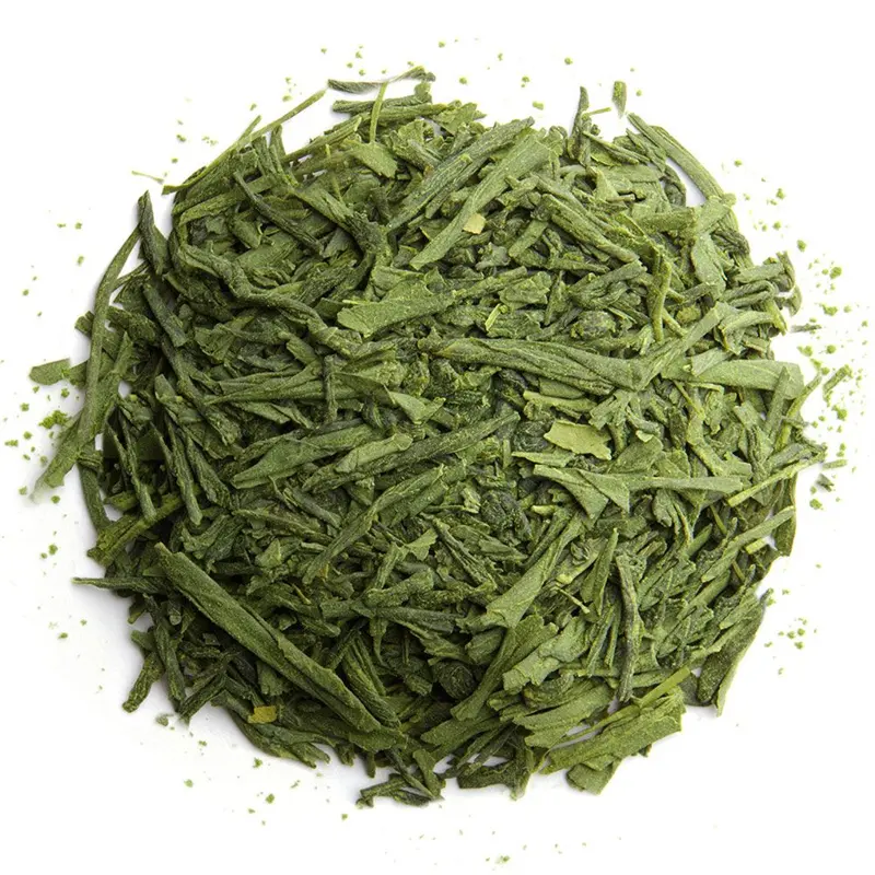 Chinese green tea powder lose weight slim sencha leaves organic teas
