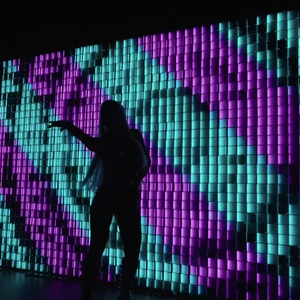 Matriz <span class=keywords><strong>Art</strong></span>-Net Control RGB Scalelike 60 °   Luz LED Flotante de 72 Píxeles con Instalación Magnética para Recorridos Nocturnos, Centros Comerciales y Creación <span class=keywords><strong>Art</strong></span>ística - Product Image 1
