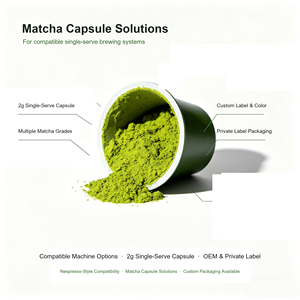Cápsulas de Matcha con Toronja, Cápsulas de Té Verde Refrescantes para Cafeteras de Cápsulas, Venta al Por Mayor, Marca Privada, en Stock - Product Image 4