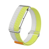 Bracelet de montre en nylon respirant avec boucle en nylon et boîtier de protection métallique, bracelet de remplacement sportif pour Google Fitbit Air