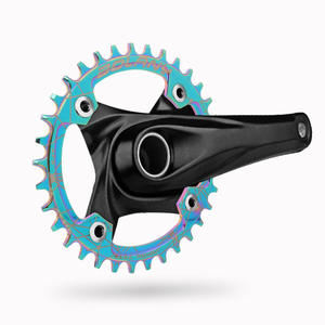 Plateau de pédalier BOLANY 34T 40T Couleurs Vives Creux pour VTT - Product Image 4