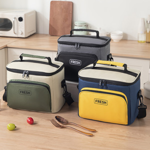 Bolsa térmica para el almuerzo con aislamiento y lámina de aluminio gruesa para trabajadores de oficina y estudiantes - Product Image 1