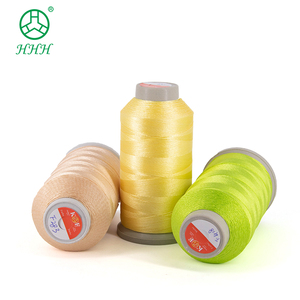Polyester Sewing Thread 50/3 Cotton 250 Yard Making Machine Sợi 100% Spun 63 Màu Thêu 3 Dây Trắng Chủ Đề 1000M Cone - Product Image 4