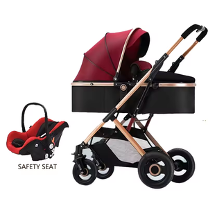 Ventes en gros de poussettes légères 3 en 1 pour bébés, pliables, portables, landau de voyage, siège <span class=keywords><strong>auto</strong></span> pour bébés nouveau-nés - Product Image 2