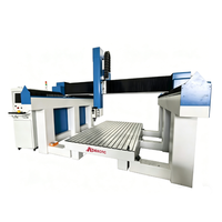 Centre d'usinage CNC 4 axes pour mousse polystyrène, avec contrôle NC Studio/Syntec/Mach3, moteur, pour découpe 3D de mousse à grande échelle et usinage de mousse perdue