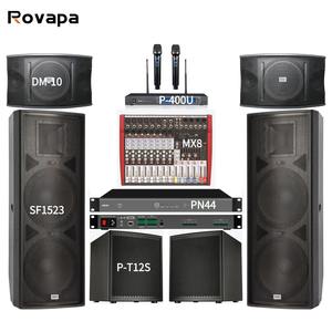 Altavoz de Rango <span class=keywords><strong>Completo</strong></span> Doble de 15 Pulgadas y 600W con Amplificador de Audio Activo para Bajos y Subwoofer - Product Image 2