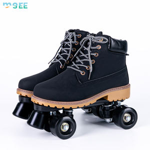 Seemore Luncur Roda Pu Materiaal Verhuur Skate <span class=keywords><strong>Roller</strong></span> Patines Groothandel Figuur Quad Skates Voor Kinderen Volwassenen Rolschaatsen - Product Image 5