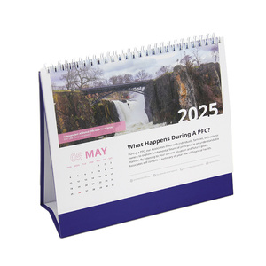 Calendario da Tavolo Personalizzato Serie Ufficio 365 Giorni, Pianificatore Giornaliero Portatile, Orologio, Calendario da Scrivania per il Nuovo Anno - Product Image 1