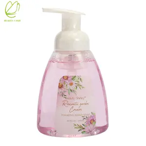 295ml Cosmos scent foaming hand soap foam hand soap wash luxury customized disinfect cleansing hand liquid soap