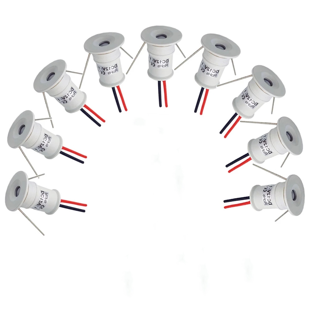 1W Mini Led Spotlight DC 3V 12V Small Pop Light Ceiling Showcase Cabinet Light IP65 Stair Light · image 1