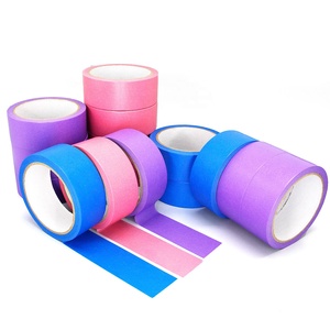 Cinta Adhesiva Multicolor sin Residuos para Decoración del Hogar, Arte Mural, Envoltura <span class=keywords><strong>de</strong></span> Regalos, Fabricante Profesional OEM - Product Image 2