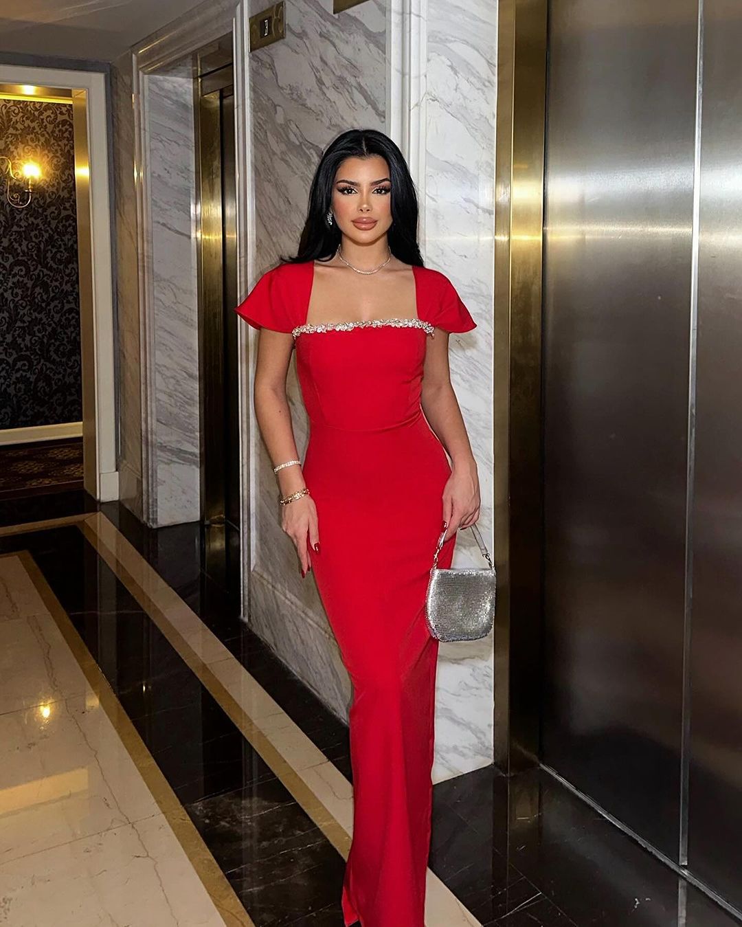 Formal Christmas Year End Party Dress Maxi Dress Evening Christmas