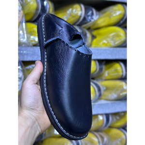 Pantuflas Babouche de Cuero Marroquí Hechas a Mano de Primera Calidad con Suela Antideslizante para Hombre y Mujer, Venta al Por Mayor, Tradicionales - Product Image 2