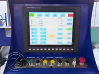 Machine à rainurer automatique CNC pour tôles en acier inoxydable avec moteur et tension personnalisée