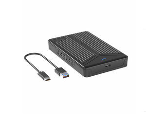 Neue 15mm 2,5 Zoll Typ C zu <span class=keywords><strong>USB</strong></span> 3.0 SATA Box Externes Festplatten gehäuse Kunststoff gehäuse Werkzeug Kostenlos 5 Gbit/s Unterstützung UASP für SSD 4TB - Product Image 4