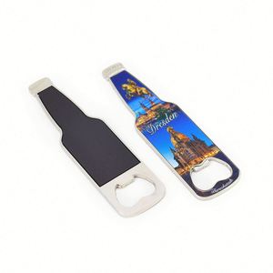Household Decor Souvenir 3D Metal Bottle Opener <b>Fridge</b> Magnet Custom - Product Image 2