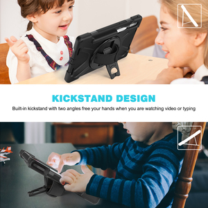 Sağlam zırh Tablet kılıfı Lenovo Tab P11 Pro 2nd Gen için 11.2 "(TB-132FU/TB-138FC) 2022 el omuz askısı ağır kapak - Product Image 6