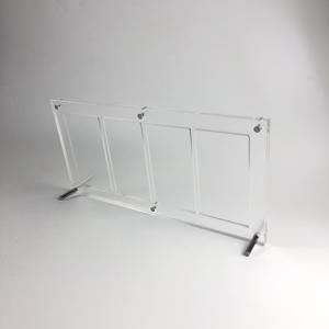 Cadre d'affichage en acrylique personnalisé OEM d'usine pour 4 paquets de cartes TCG Pokémon - Product Image 2