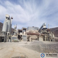 Équipement de calcinage en four rotatif haute température pour usine de traitement du ciment, du chaux et du gypse