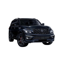 Kit carrosserie pour INFINITI QX80 2015-2017 : Lame avant, Spoiler de toit, Pare-chocs arrière, Jupes latérales, Aileron arrière, Lame de vent, Pièces automobiles