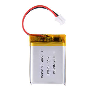 Batería de Iones de Litio 302030 140mAh 3.7V, Gran Capacidad, Venta Directa de Fábrica, OEM, Polímero Original de Fábrica - Product Image 2