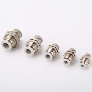Raccord séparateur pneumatique en plastique à filetage externe, connecteur rapide droit, connecteur pneumatique à insertion rapide - Product Image 3