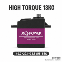 Moteur Servo Robot XQ-RS413 13kg 180 Degrés Engrenage Titane Sans Noyau Numérique OEM Vente en Gros 4.8V-6V Bateau RC