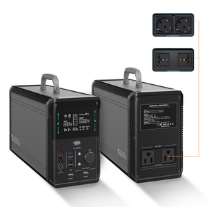 Estación de Energía Portátil de 1000W, Generador Solar de 2000wh, Energía de Emergencia para Acampar al Aire Libre, Estación de Energía Solar Portátil de 60W - Product Image 3