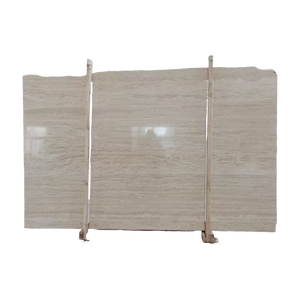 Dalles de travertin gris argent italien d'usine carreaux pour hôtel et villa conception graphique dalles d'italie pour comptoir de cuisine - Product Image 1