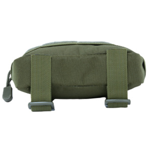 <b>Molle</b> Waterproof Multi-Functional Waist <b>Bag</b> with Zipper Closure Polyester Lining for Outdoor Storage - Product Image 4