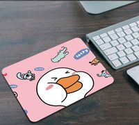 Tapis de souris de jeu pour ordinateur personnalisé et personnalisable en néoprène antidérapant avec bords cousus pour la remise des diplômes et les mariages