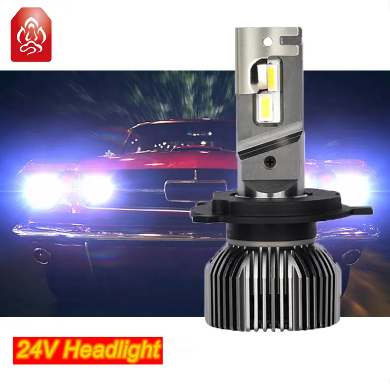 HSL-Z18 Auto Lamp Luses 24V H4 Led Koplamp Led 24V Vrachtwagen Koplamp H7 Led Auto Lamp H4 Lubes Led H1 H3 H4 H4 H7 Voor Auto