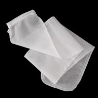 Manchon filtrant liquide en maille de 25, 50, 75, 100, 200 microns avec cordons de fixation