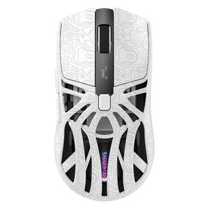 เมาส์ไร้สาย M8 Spider Tri Mode PAW3311 12000Dpi สำหรับเล่นเกมพร้อมหน้าจอแสดงผลและแท่นชาร์จ - Product Image 5