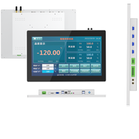 PC Panel Industri Tangguh Tertutup Modul WiFi 4/5G Layar Sentuh Kapasitif Anti Debu untuk Mesin Vending
