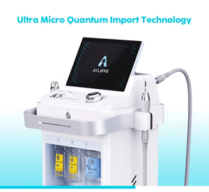 Appareil de salon authentique pour le nettoyage du visage, machine à vortex d'eau, peeling aquatique, lavage, gel facial à grosses bulles - Product Image 5