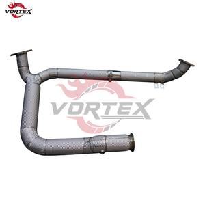 Tubo de Escape Personalizado Vortex para Porsche 718 Boxster Cayman, Colector de Escape de Acero Inoxidable con Protector Térmico - Product Image 3