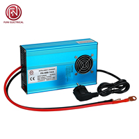 Chargeur de batterie au lithium intelligent FUNELEC FN-600W 73V 8A pour batteries ternaires LiFePO4, charge rapide CV CC, arrêt automatique, usage industriel électrique