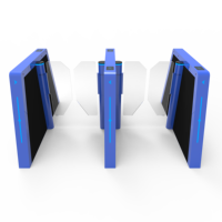 Torniquete de Velocidad para Peatones, Acero Inoxidable, Motor sin Escobillas, RFID, Código QR, Reconocimiento Facial, Control de Acceso, Anti-Embestida de Trasera, Gimnasio